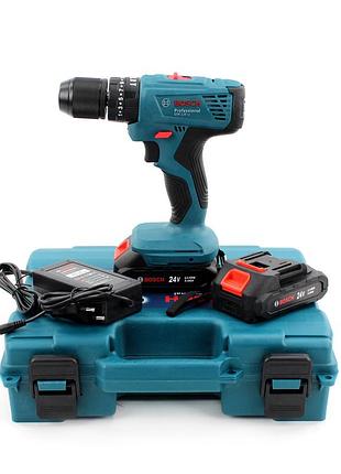 Аккумуляторный шуруповерт bosch gsr 120-24li (24v 5ah) акб шуруповерт бош