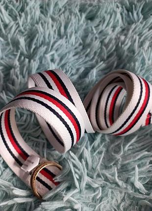 Пояс - ремень. текстиль tommy hilfiger