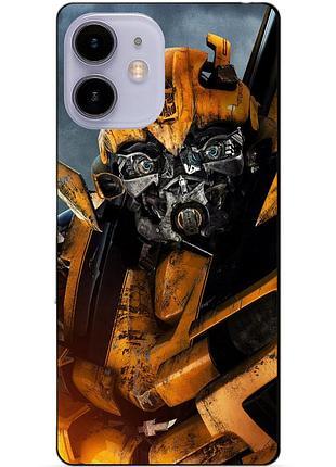 Силиконовый чехол бампер для iphone 11 с рисунком бамблби bumblebee трансформеры