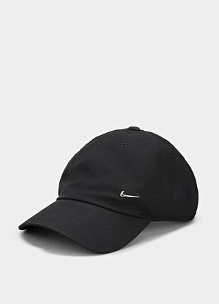 Легка чорна кепка бейсболка nike