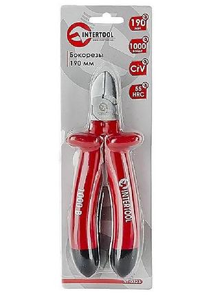 Бокорезы 190мм crv 1000в (intertool) 3