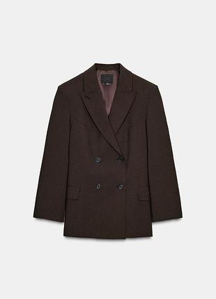 Двубортний жакет zara m/l