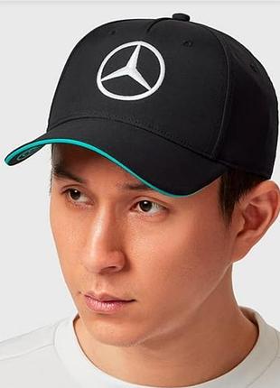 Бейсболка, кепка  mercedes-benz amg petronas f1 team baseball cap black.