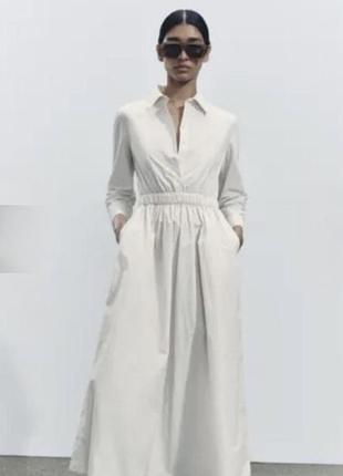 Платье в стиле минимализм zara свежие коллекции