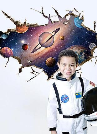 Интерьерная наклейка ss космос солнечная система sk9066b 90х60см