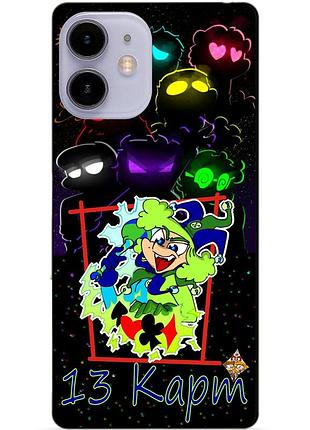 Силиконовый чехол бампер для iphone 11 с героем 13 карт джокер