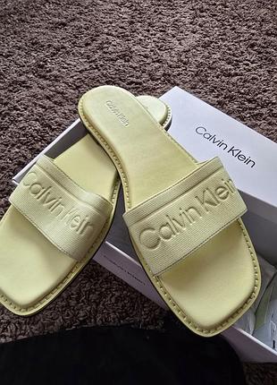 Шлепки calvin klein