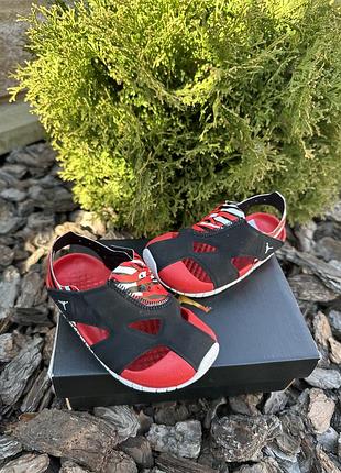 Дитячі сандалі на липучках nike jordan flare оригінал