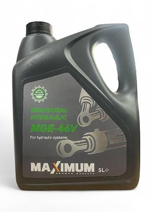 Масло гидравлическое maximum mge-46b 5l
