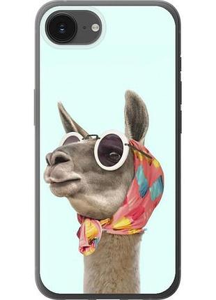 Чехол на iphone 16e модная лама из силикона fch_0148093