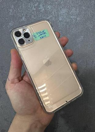 Смартфон apple iphone 11 pro max 256gb gold 100% батарея + чохол . гарантія 6 міс