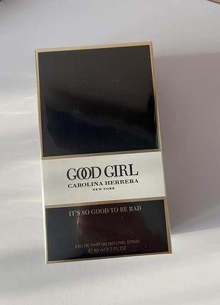 Парфумована вода carolina herrera good girl 80 мл ,