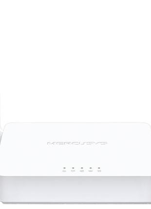 Adsl-маршрутизатор mercusysmw300d n300, adsl2+, 3xfe lan, 1xrj11 wan