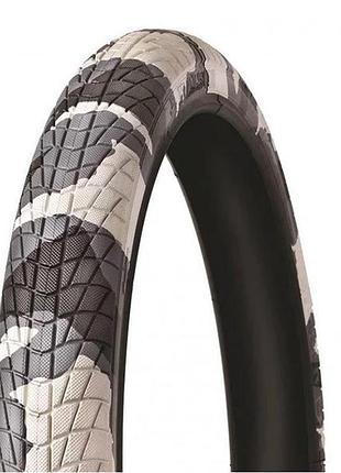 Покрышка ralson bmx 20 x 2,125, urban черный/серый (r-4602grey)