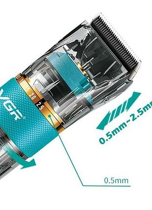 Машинка для стрижки окантовки vgr v-695, семейная машинка для стрижки волос электромашинка волос jy-54