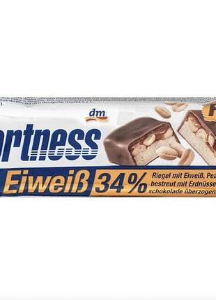 Протеїновий батончик sportness caramel peanut protein bar 40 г
