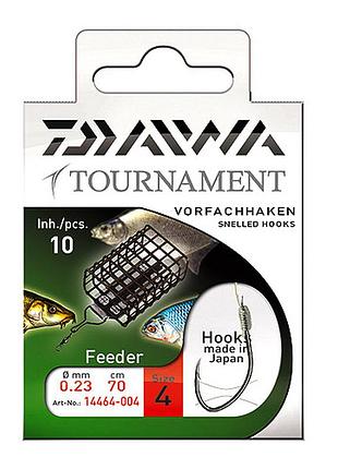 Гачки daiwa tournament feeder hook #10 (14464-010)