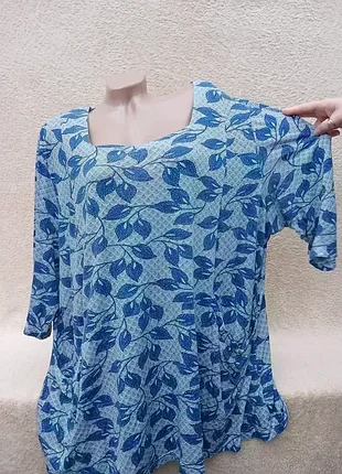 Туничка с карманами,р60-62💙🤍💙🤍