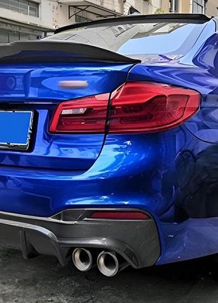 Спойлер psm-style (чорний глянець) для bmw 5 серія g30/g31 2017-2023 рр