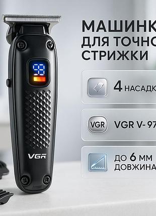 Многофункциональный триммер для стрижки волос и бороды vgr v-972, мужской триммер для окантовки ub-55