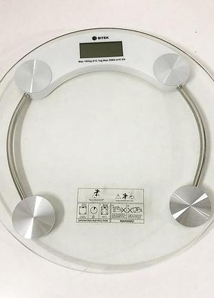Бытовые электронные напольные весы для тела matarix mx-451a 180 кг, весы напольные для человека zg-74
