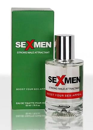 Духи с феромонами для мужчин sexmen - strong male attractant, 50 ml