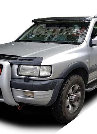 Козирок на лобове скло (чорний глянець, 5мм) для opel frontera 1991-1998 рр