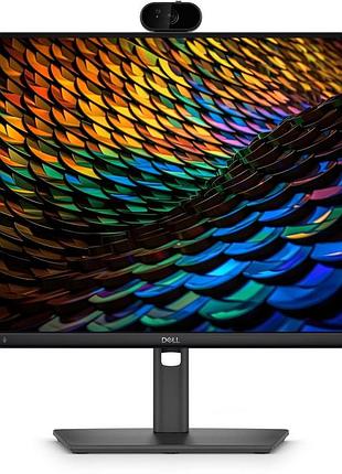 Монітор dell 23.8" p2426heb hdmi, dp, usb-c, rj-45, mm, ips, 120hz, srgb 99%, pivot, cam