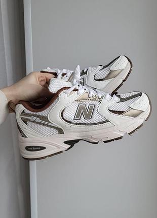 Женские кроссовки new balance 530 brown
