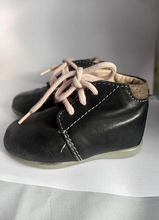Детские кожаные ботиночки 🖤 ортопедические 2