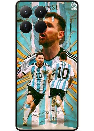 Силиконовый бампер чехол для xiaomi 15t pro с рисунком messi аргентина месси