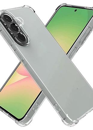 Чохол fiji proof для samsung galaxy a57 5g (a576) прозорий бампер з посиленими бортами transparent