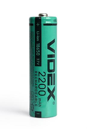 Акумулятор videx 18650 2200 mah 3.7v