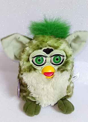 Фербі - alligator furby, вінтажна колекційна  інтерактивна іграшка від tiger electronics, 1999 р. рідкісна