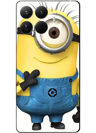 Силіконовий чохол бампер для xiaomi 15t pro з малюнком міньйон кевін minion