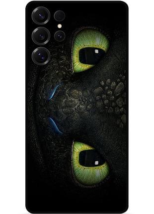 Силиконовый чехол для samsung s24 ultra с картинкой как приручить дракона