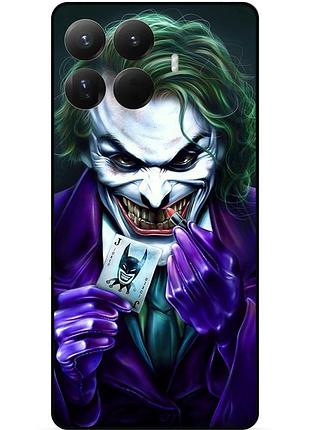 Чехол силиконовый бампер для xiaomi 15t pro с рисунком joker джокер