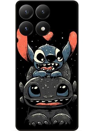 Силіконовий бампер чохол для xiaomi 15t з малюнком stitch стіч