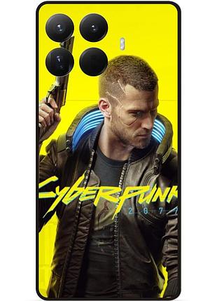 Силиконовый чехол для xiaomi 15t pro с рисунком cyberpunk