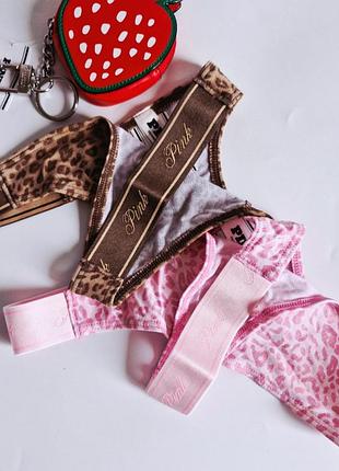 Трусики victoria's secret pink стринги victoria's secret pink