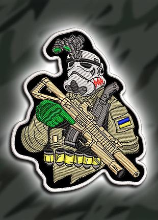 №451 шеврон "штурмовик" 10х9см