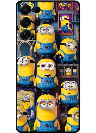Силіконовий чохол бампер для samsung s24 ultra з малюнком міньйони minion