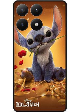 Силіконовий бампер чохол для xiaomi 15t стіч stitch