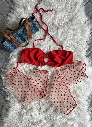 Крутий верх від купальника🍷 🏷️boohoo розмір м—л стан—ідеал✨
