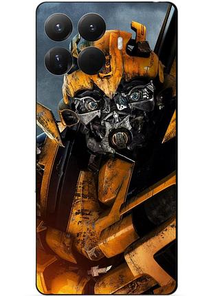 Чехол силиконовый бампер для xiaomi 15t pro с рисунком бамблби bumblebee трансформеры