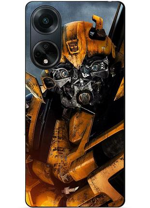 Силиконовый бампер чехол для oppo a98 трансформеры transformers 6