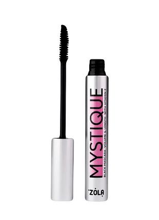Туш для вій black mascara mystique  zola
