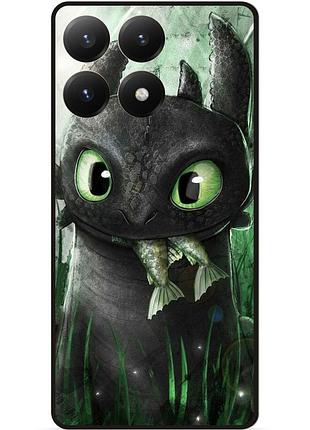Силиконовый чехол для xiaomi 15t с картинкой как приручить дракона dragon