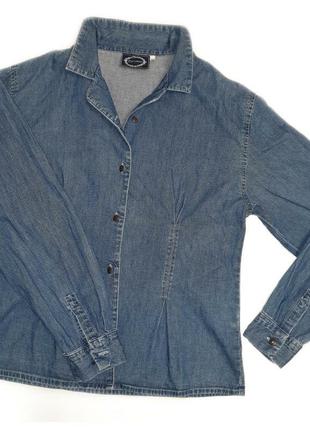 Club monaco джинсовая рубашка р.l