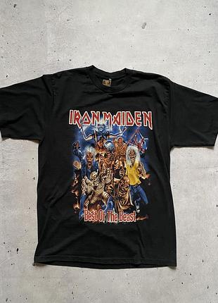 Чоловіча футболка мерч iron maiden
